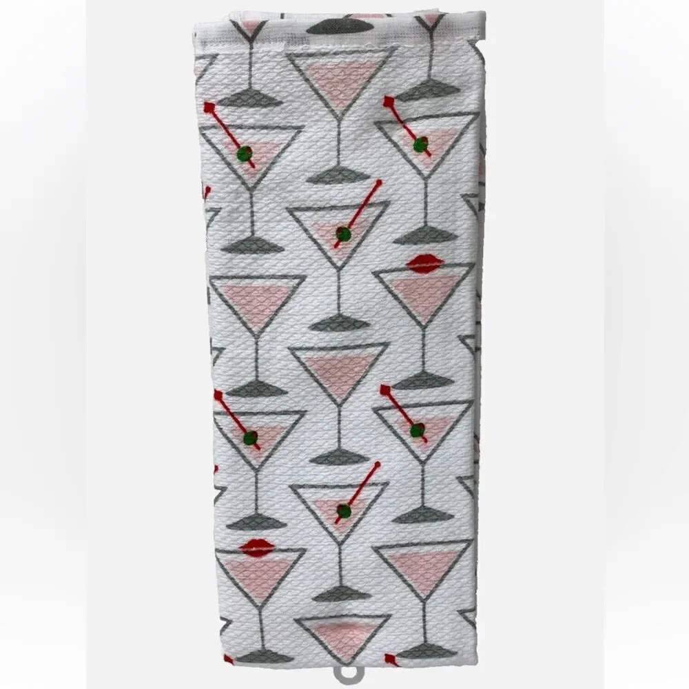 Kate Spade Dish Towels Set of Three in Martini Print!